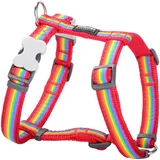 Red Dingo Hundegeschirr Red Dingo Rainbow 25-39 cm Bunt