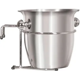 deVries Champagnerkühler 5 L Edelstahl silber
