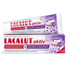 Lacalut Aktiv Zahnpasta Zahnfleischschutz & Gesunder Zahnschmelz 75 ml