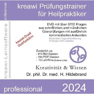 Kreativität & Wissen Kreawi Prüfungstrainer für Heilpraktiker