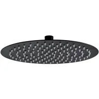 Aloni Regendusche Kopfbrause rund Schwarz matt Ø 40 cm