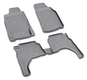 3D-Gummimatten für MITSUBISHI L-200 (1996–2005), 4 Stück