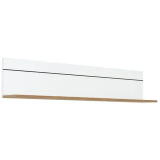 Larix Wandregal Urbano white Dekor Weiß