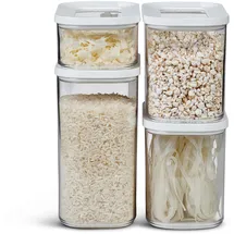 Mepal Frischhaltedose rechteckig weiß 2 x 1,0 l, 1 x 1,5 l, 1 x 0,425 l