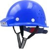 Mustbau MBU-ZC111-BLU Bauhelm,Schutzhelm,Arbeitshelm,Bauarbeiterhelm, USB-Ladegerät-Licht, 53-62cm Einstellbar