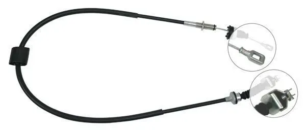 F.BECKER Seilzug, Kupplungsbetätigung 11810102 für MITSUBISHI