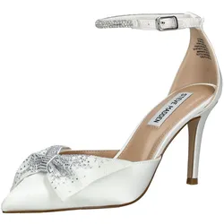 High-Heel-Pumps STEVE MADDEN "STEVE MADDEN Pumps Textil", Damen, Gr. 40, weiß (ivory), Textil, elegant, Schuhe