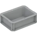 Eurobox-System Box 20 x 15 x 7 cm 15-tlg. grau
