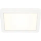 Briloner Slim LED Deckenleuchte 1-flg. eckig, 19x19 cm, weiß