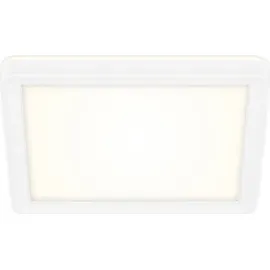 Briloner Slim LED Deckenleuchte 1-flg. eckig, 19x19 cm, weiß