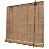 vidaXL Bambusrollo 100 x 220 cm Braun