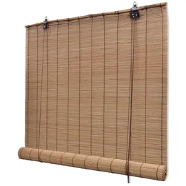 vidaXL Bambusrollo 100 x 220 cm Braun