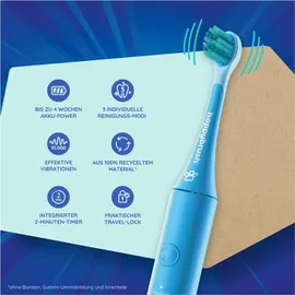 happybrush ECO VIBE KIDS Paw Patrol + 3 Refills blau