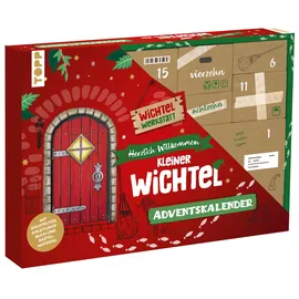 Frechverlag Herzlich Willkommen, kleiner Wichtel Adventskalender Mit Wichteltür, Bastelmaterial und Anleitungsbuch