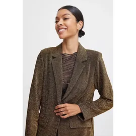 B.YOUNG Jackenblazer BYTACHA Blazer - 20814190 Moderner Blazer mit Klappentaschen in goldfarben | Gr.: 38