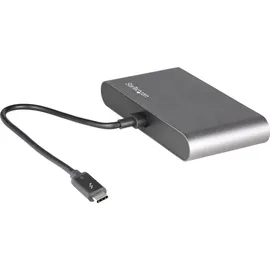 Startech StarTech.com Thunderbolt 3 Mini Dock - Tragbare TB3-Dockingstation mit dual Monitoren und DP 4K 60 Hz - GbE