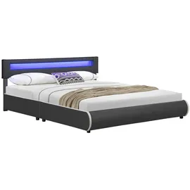 Juskys Sevilla 180 x 200 cm H3 dunkelgrau