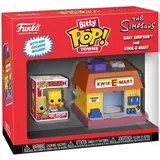 Funko Bart Simpsons und Kwik-E-Mart Bitty Pop! Funko - Rot