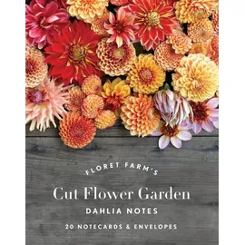 Chronicle Books Floret Farm's Cut Flower Garden: Dahlia Notes: 20 Notecards & Envelopes (Notes for Women, Gifts for Floral Designers, Floral Thank You Cards)