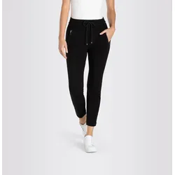 Jerseyhose »easy smart«, mit dezenten Reißerschluss-Taschen, Gr. 36 - Länge 29, black, , 78984200-36 Länge 29