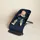 Ergobaby Evolve Bouncer, Babywippe für Neugeborene Midnight Blue