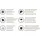 PROFHOME DECOR Zierleiste 200 x 2,7 x 9,1 cm