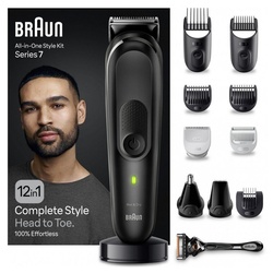 Braun Haar- und Bartschneider MGK 7460 Multi-Grooming-Kit - Haar-/Bartschneider - schwarz schwarz