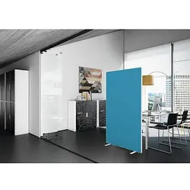Paperflow Trennwand easyScreen blau 94,0 x 173,2 cm