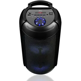 Mediatech Partybox Uni MT3174 Bluetooth-Lautsprecher Karaoke FM-Radio Schwarz