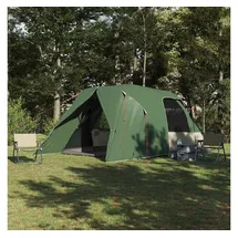 vidaXL Dome Zelt 6 Personen Grün