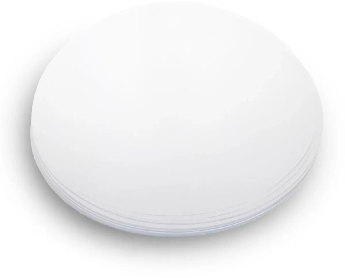 Beleduc Farbschleuder-Zubehör Papier 200 Blatt Ø35cm 90g/m2 Mehrfarbig - Für Kinder 4-10 Jahre, Säurefrei, Robust