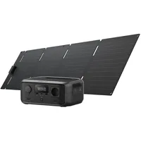 ECOFLOW RIVER 3 Tragbare Powerstation mit 60W Solarpanel, 245Wh