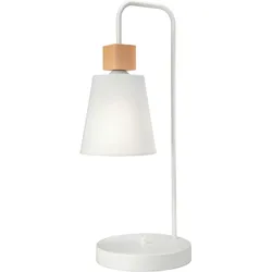 Licht-Erlebnisse Stylische Tischlampe REILLY Weiß Skandinavisch