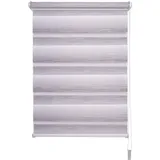 LIEDECO Doppelrollo Farbverlauf 60 x 210 cm beige