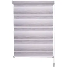 LIEDECO Doppelrollo Farbverlauf 60 x 210 cm beige
