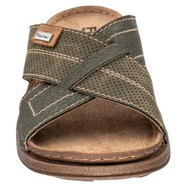 Fischer Markenschuh Slides Grün 44