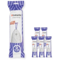Brabantia Müllbeutel PerfectFit Multipack (White - Code D/15-20 Liter)