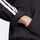 adidas Essentials 3 Stripes Fleece Hoodie Herren Black/White S