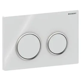 Geberit Omega20 Betätigungsplatte Omega 20 Pl/T we., Rg. hgl-vc, ro, f 2-Mg-Spül.
