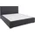 Home Affaire Boxbett HOME AFFAIRE "Tynan", grau (anthrazit), B:194cm L:210cm, Komplettbetten, Boxspringbett, wahlweise mit Bettkasten, in H2, H3 & H4 erhältilich