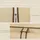 Homcom Stoffschrank, Kleiderschrank mit Kleiderstangen, 8 Ebenen, Faltschrank, Faltbare Garderobe für Schlafzimmer, Flur, Vliesstoff, Beige, 125 x 43 x 162,5 cm