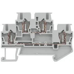 Siemens 8WH20250AF01 Doppelstockklemme Potential verbunden, mit Zugfederanschluss - 50 Stück
