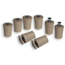 Inovatec Rollladen-Anschlagstopper 28 mm beige