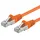 PremiumCord Netzwerkkabel, Ethernet, LAN & Patch Kabel CAT6a, 10Gbit/s, S/FTP PIMF Schirmung, AWG 26/7, 100% Cu, schnell flexibel und robust RJ45 kabel, orange, 10m