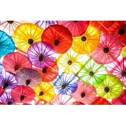 Keilrahmenbild COLORFUL World