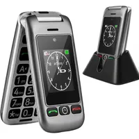 artfone G6 4G Klapphandy Senioren SOS Notruftaste Dual Display Ladestation 1300m