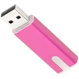 32 Gb Usb-stick Mit Led-anzeige, Datensicherung, Plug-and-play-funktion, Usb 2.0-schnittstelle, Drehbarem Design, Mini-rosen-motiv, Öse Für Handschlaufe Und Schutzhülle.