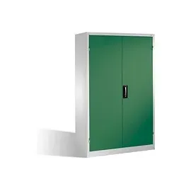 C+P CP-Möbel Aktenschrank 120 x 60 x 195 cm grau / grün