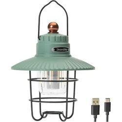 LED Campinglampe im Retro-Stil - Soroya - Verstellbare Lichtfarbe - dimmbar EINHEITSGRÖSSE