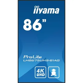 Iiyama ProLite LH8675UHS-B1AG 86" schwarz